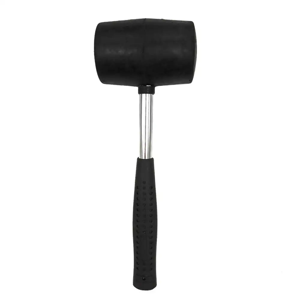 Black rubber mallet Woven Wood