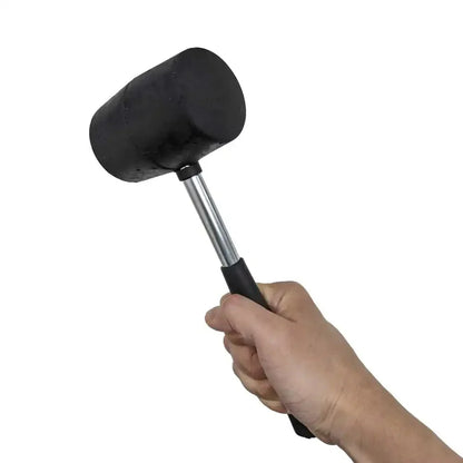 Black rubber mallet Woven Wood