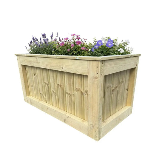 180cm Customisable Wooden Trough Planter