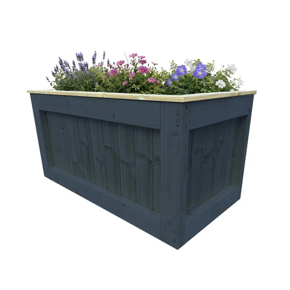 Customisable Wooden Trough Planter
