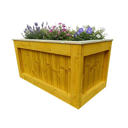 210cm Customisable Wooden Trough Planter