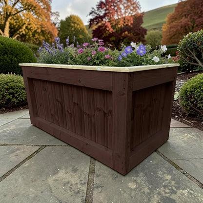 150cm Customisable Wooden Trough Planter