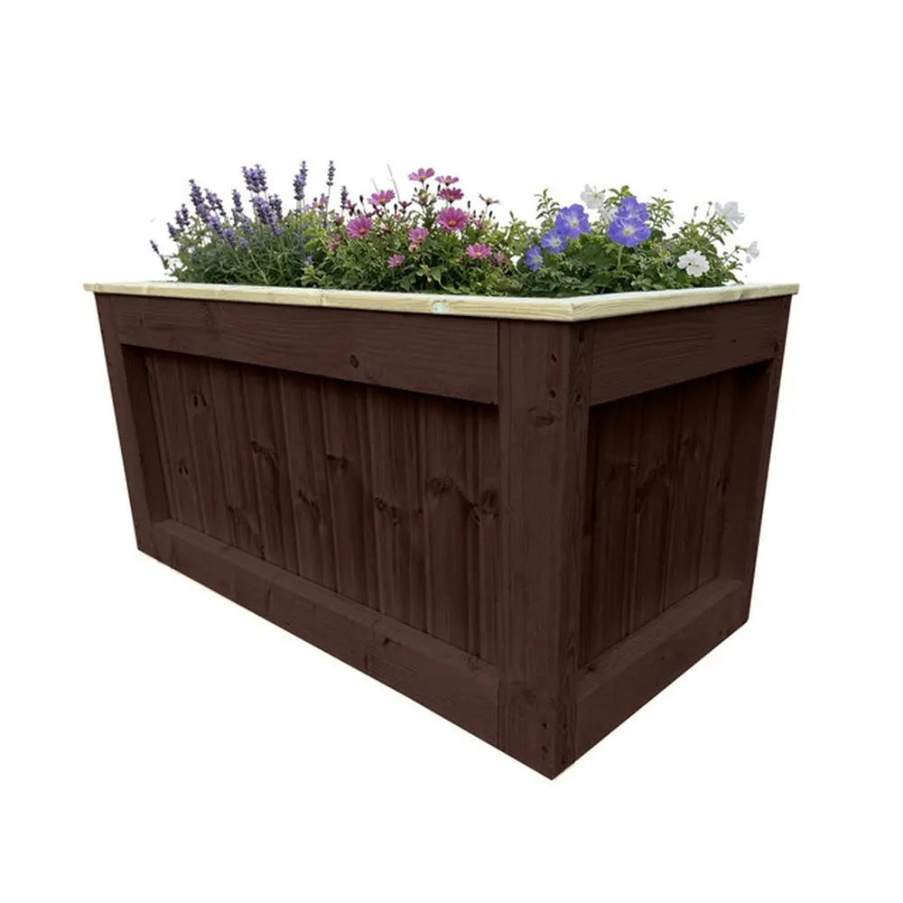 210cm Customisable Wooden Trough Planter