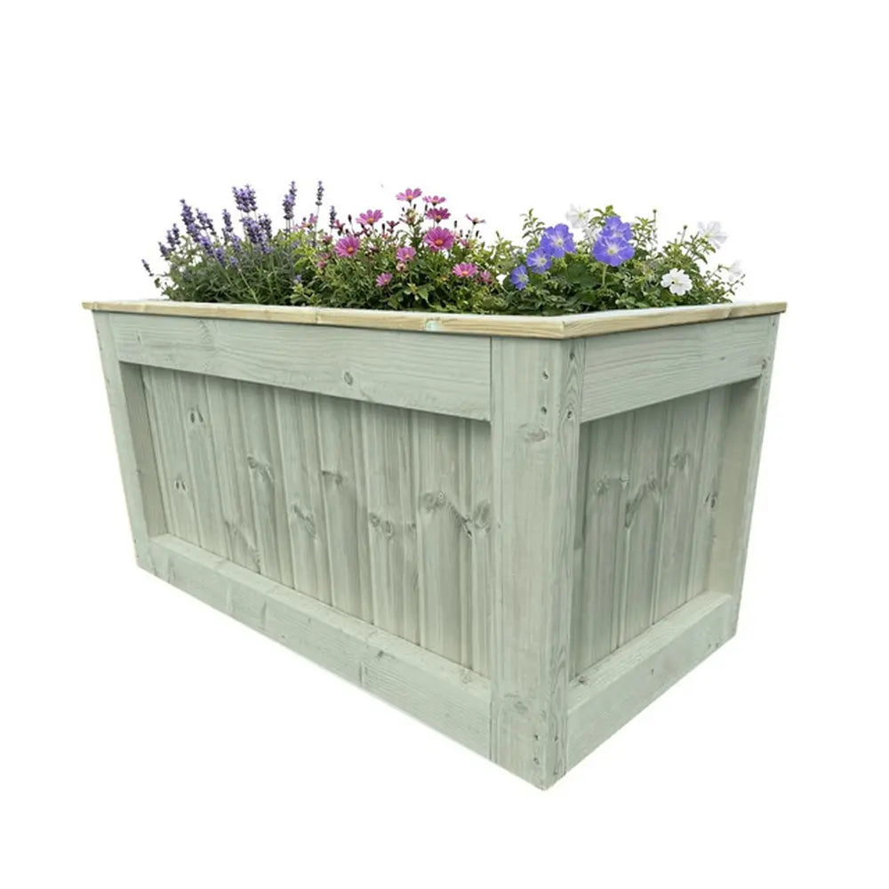 Customisable Wooden Trough Planter