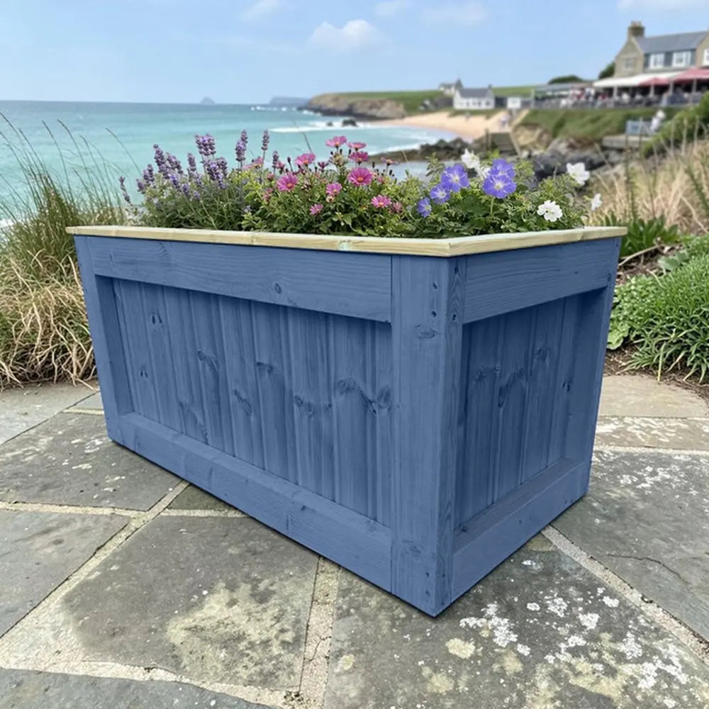 90cm Customisable Wooden Trough Planter
