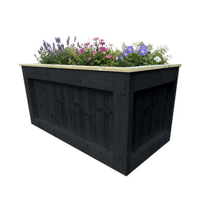 Customisable Wooden Cube Planter