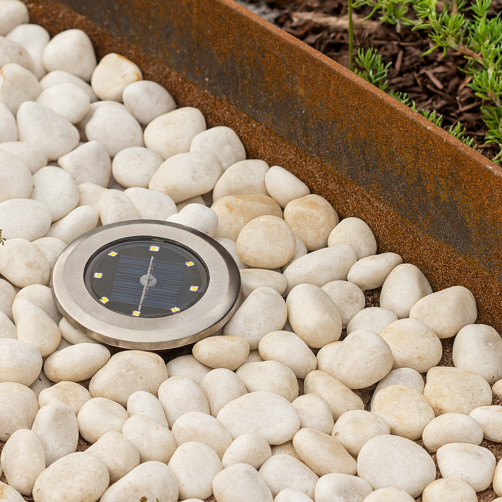 20kg White Polar Decorative Pebbles