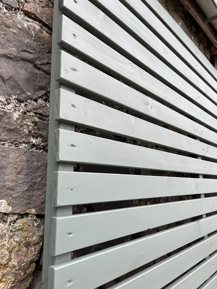 150cm Customisable Wood Trough Trellis Planter