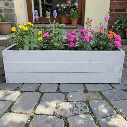 180cm Customisable Wooden Trough Planter