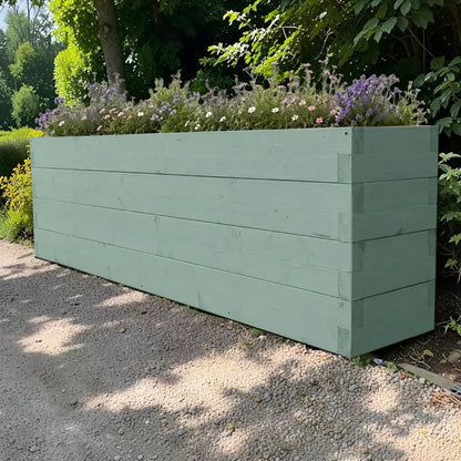 Customisable Wooden Cube Planter