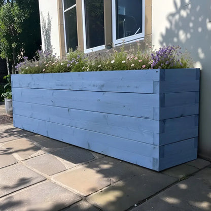 Customisable Wooden Cube Planter