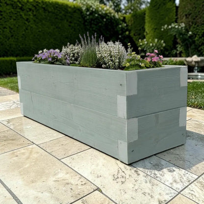 Customisable Wooden Cube Planter