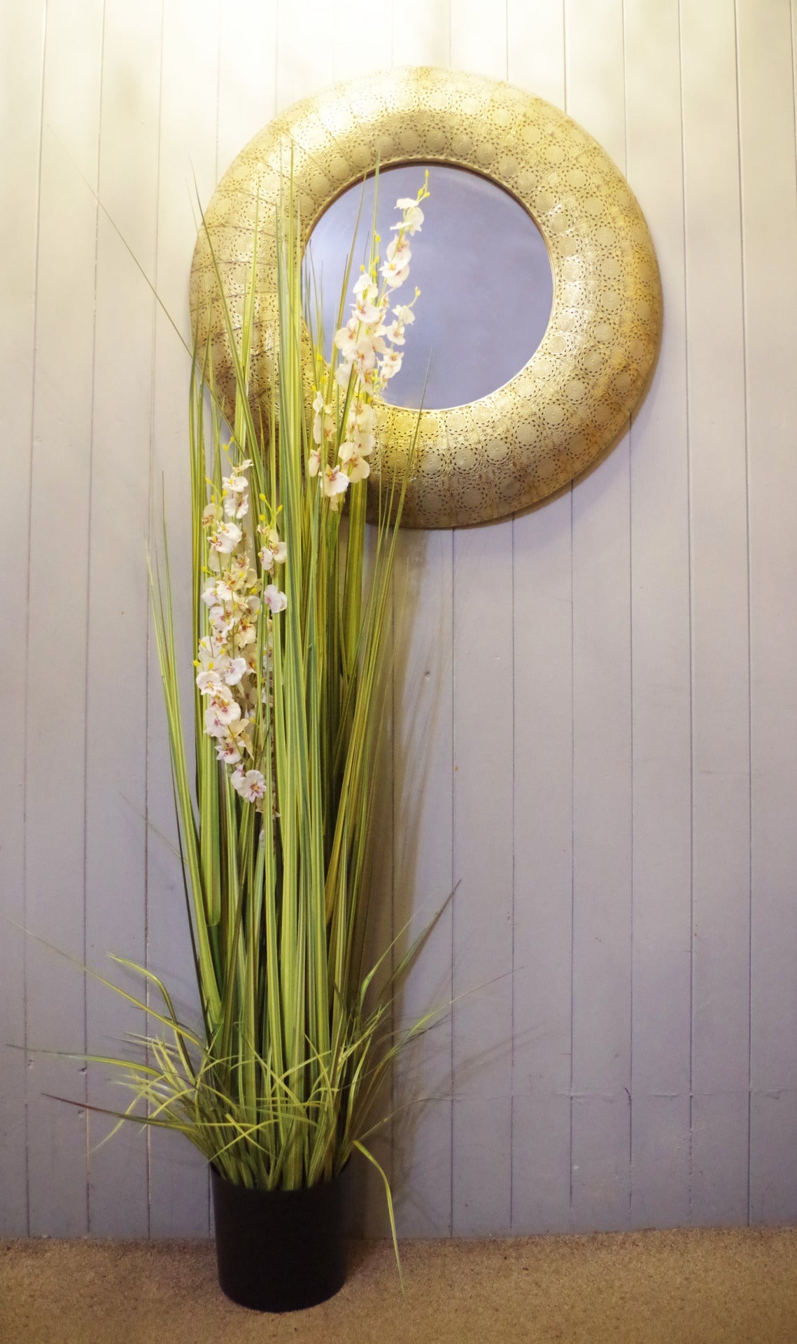 165cm Artificial Flower Orchid Grass Plant