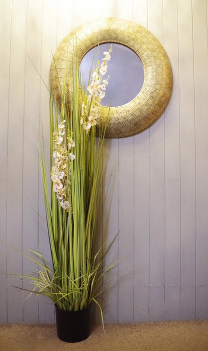 165cm Artificial Flower Orchid Grass Plant