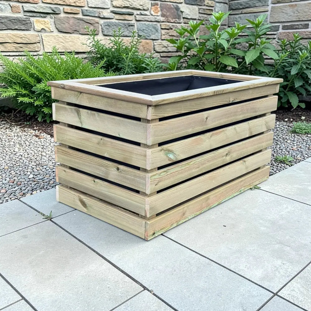 Customisable Cladded Wood Planter