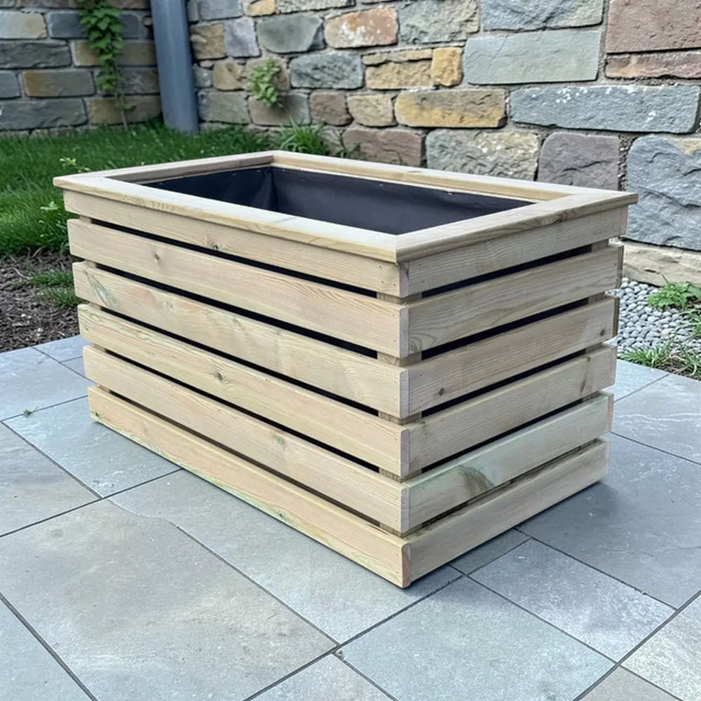 Customisable Cladded Wood Planter