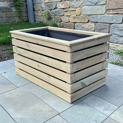 Customisable Cladded Wood Planter