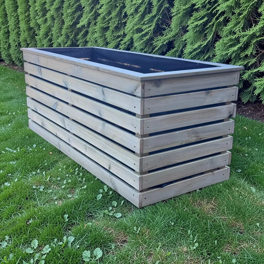 Customisable Cladded Wood Planter
