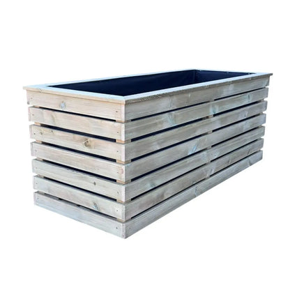 Customisable Cladded Wood Cube Planter