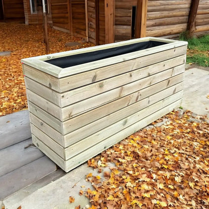Customisable Cladded Wood Planter