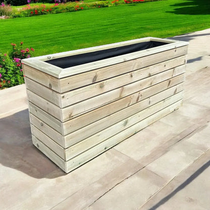 Customisable Cladded Wood Planter
