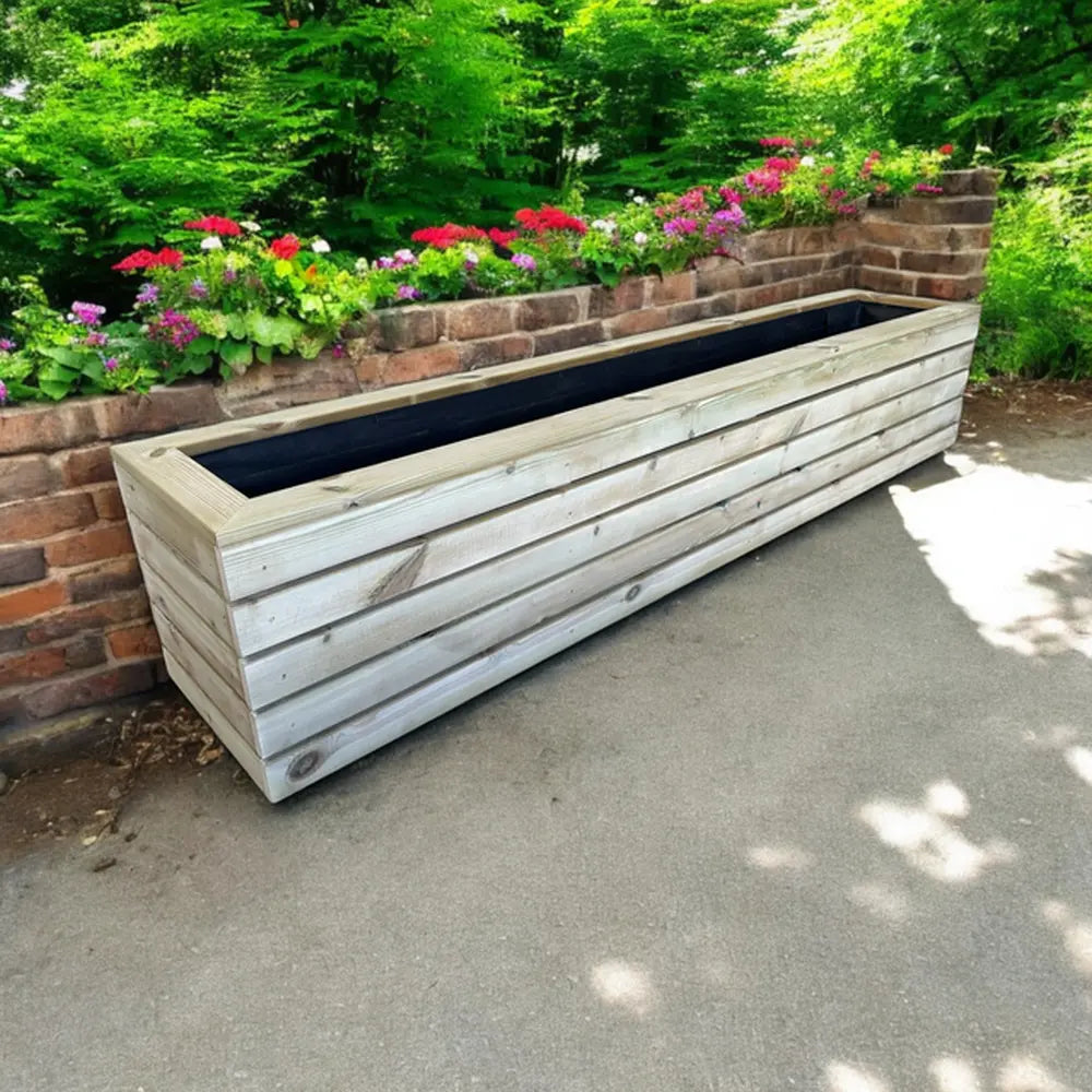 Customisable Cladded Wood Planter
