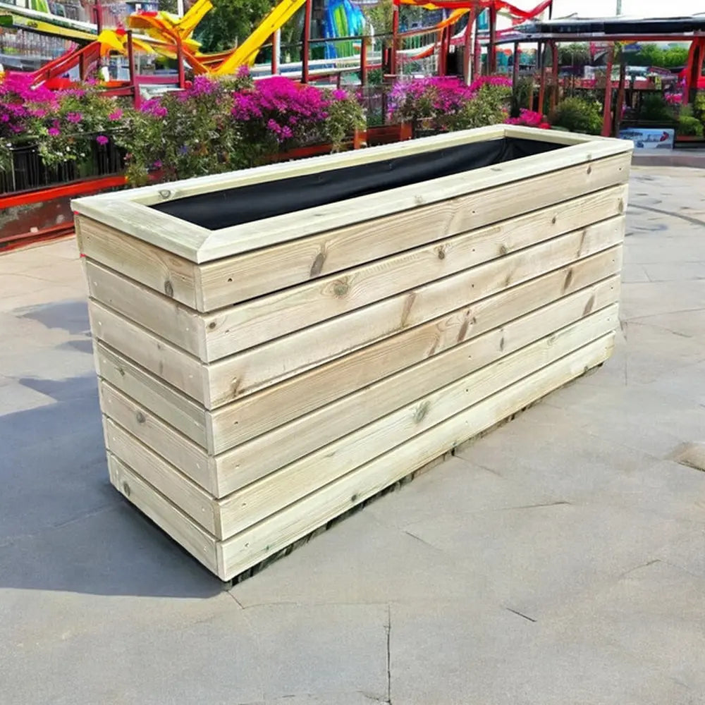 Customisable Cladded Wood Cube Planter