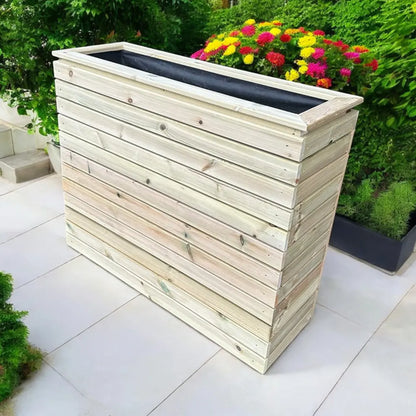 Customisable Cladded Wood Planter