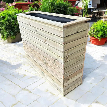 Customisable Cladded Wood Cube Planter