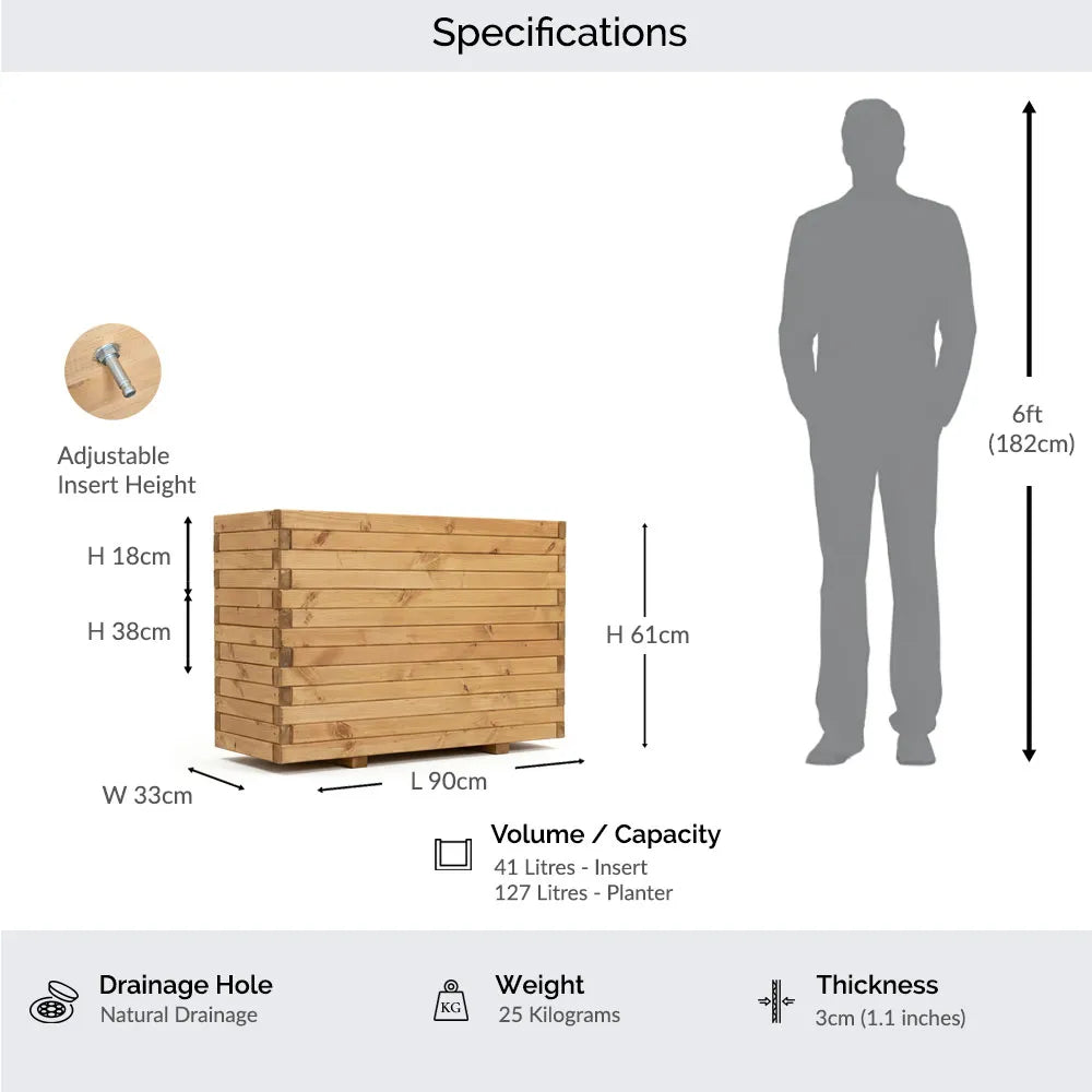 #90cm(L) x 30cm(W) x 60cm(H)
#Natural