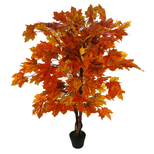 125cm Extra Large Artificial Autumn Maple Acer Tree