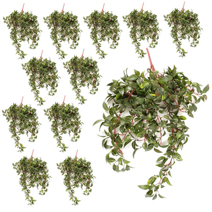 Pack of 12 x 70cm UV Resistant Artificial Mini Foliage Spray
