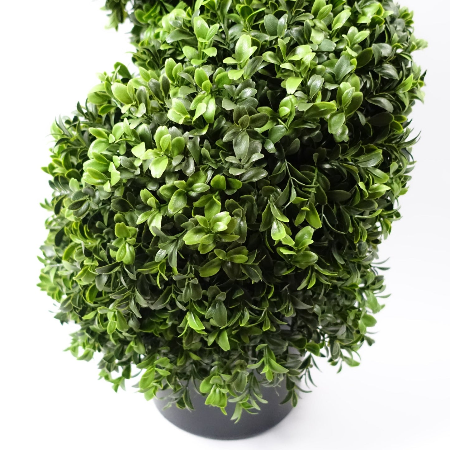 120cm Sprial Buxus Artificial Tree UV Resistant Outdoor