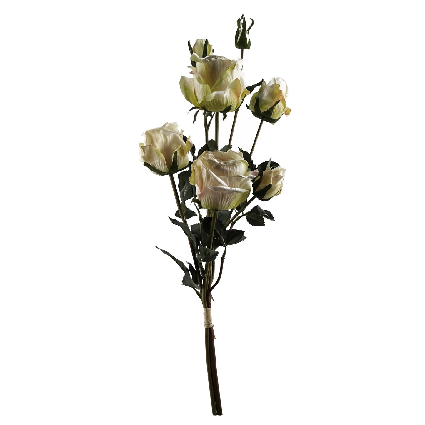 60cm Cream Rose Artificial Flowers Spray