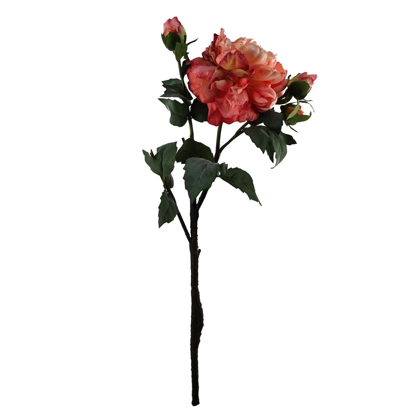 6 x 60cm Peony Artificial Flower Pink