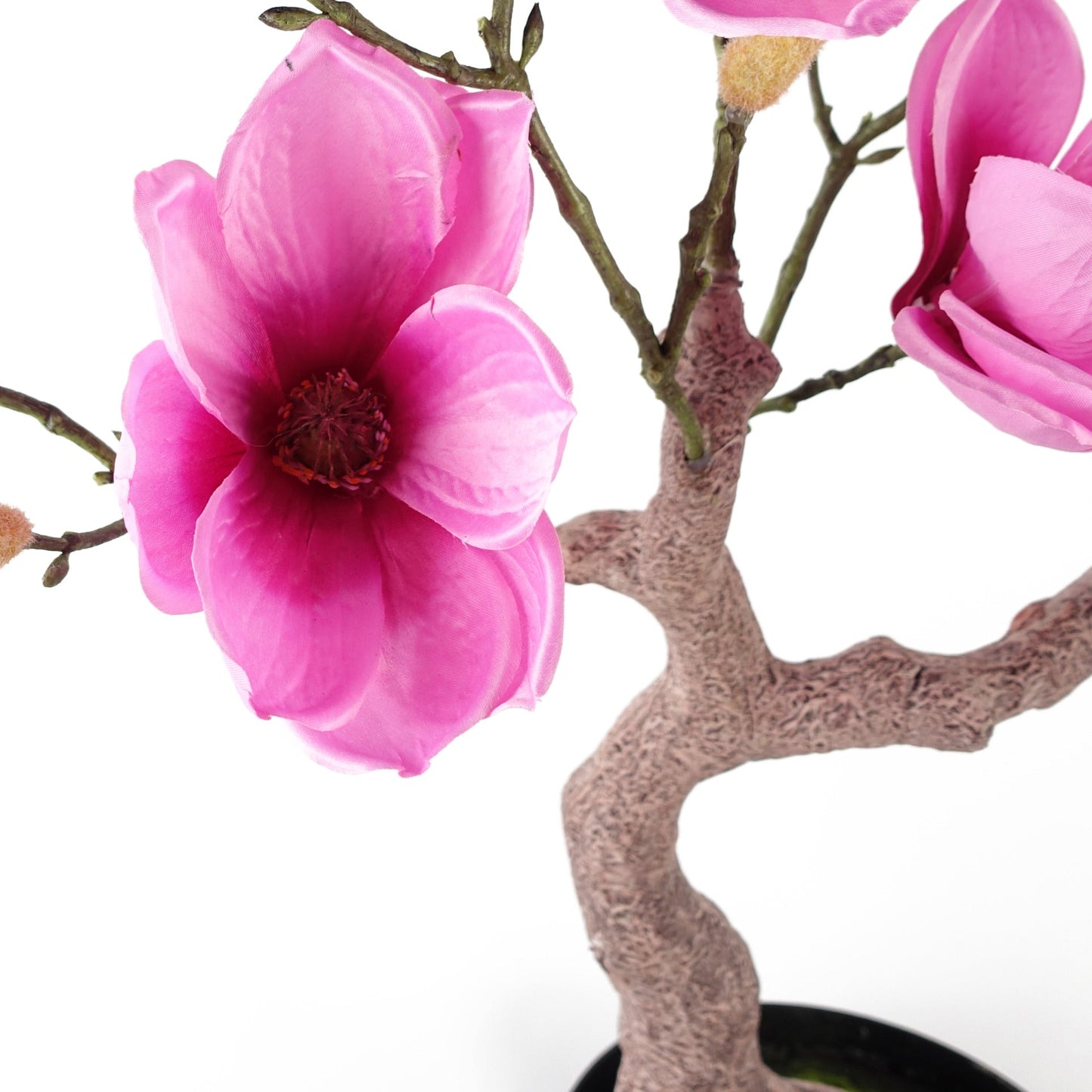 80cm Magnolia Artificial Tree Pink Potted