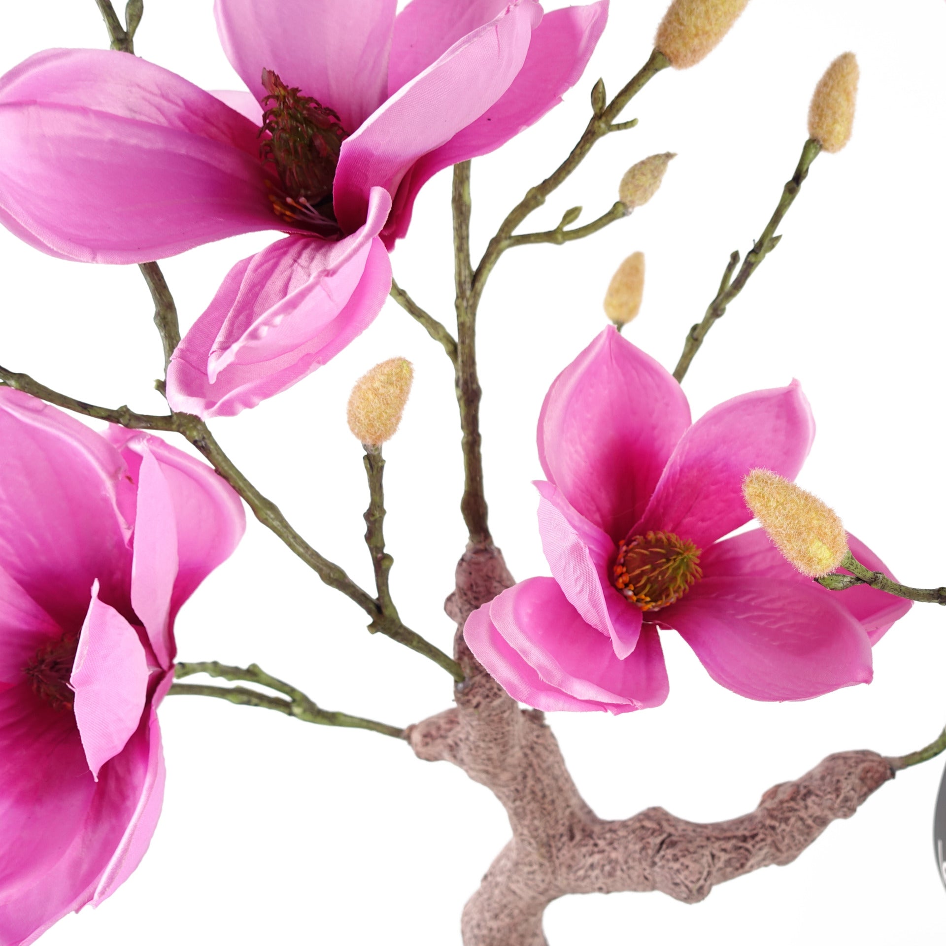 80cm Magnolia Artificial Tree Pink Potted
