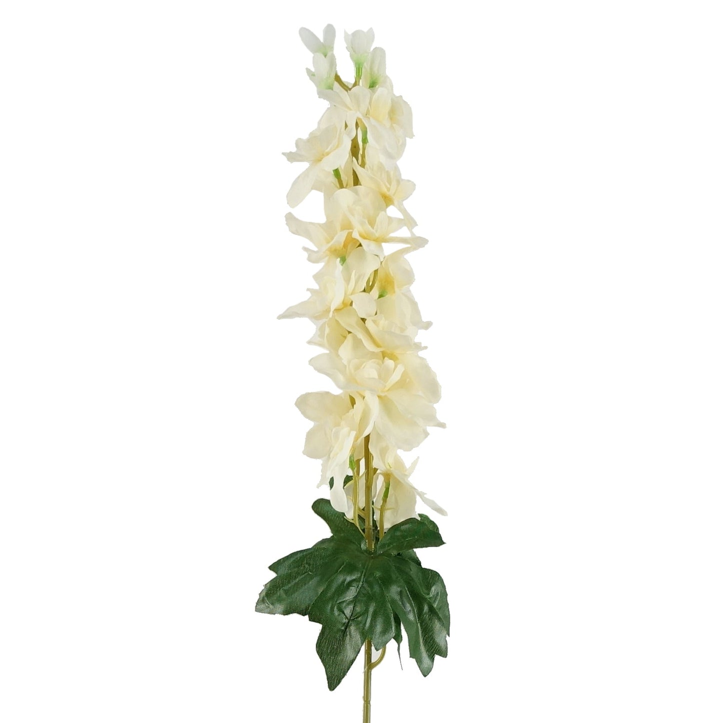 Pack of 6 x 75cm Delphinium Cream Artificial Stem