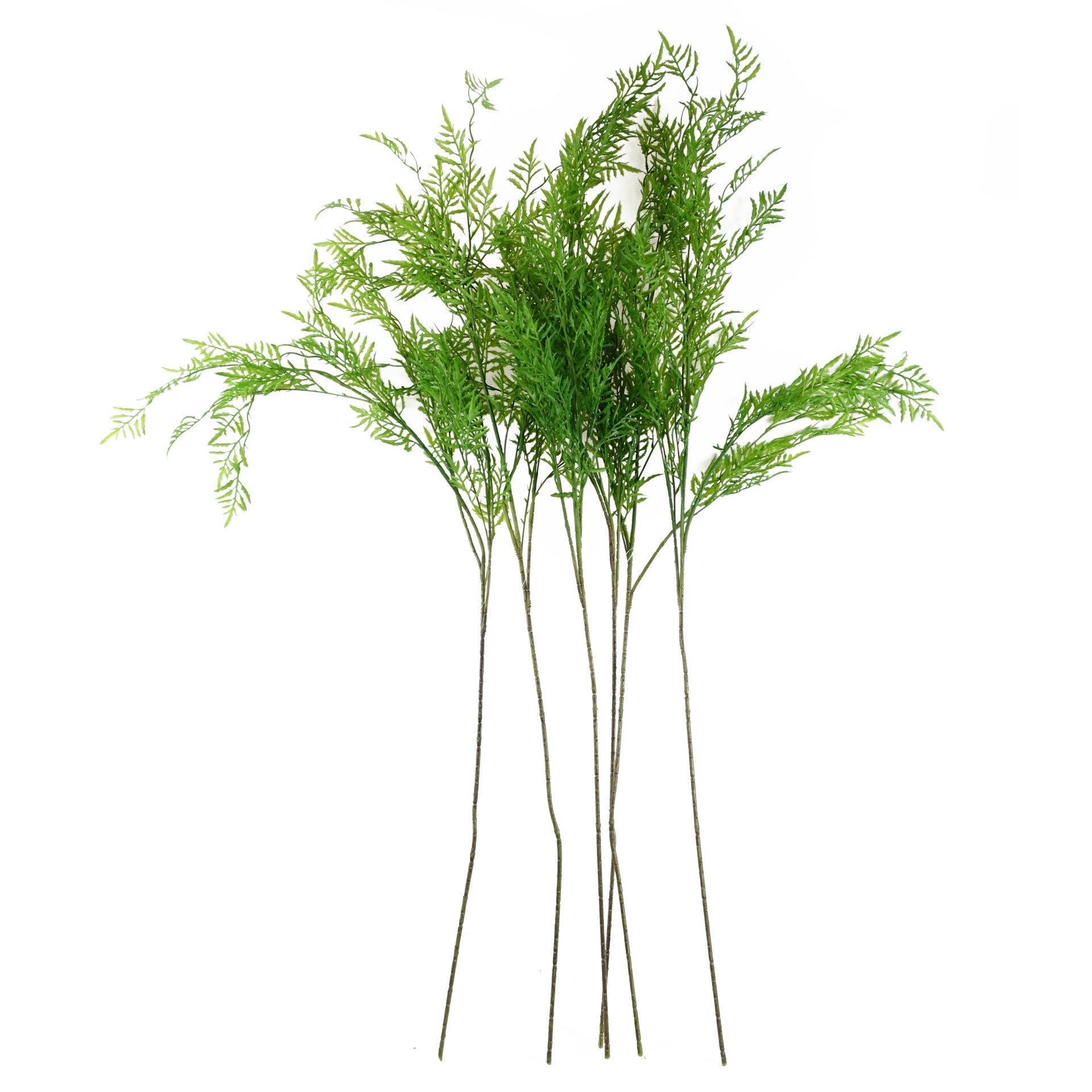 Pack of 6 x 120cm Artificial Boston Fern Stem Filler