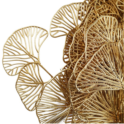 65cm Golden Leaves Flower Arrangement Decoration