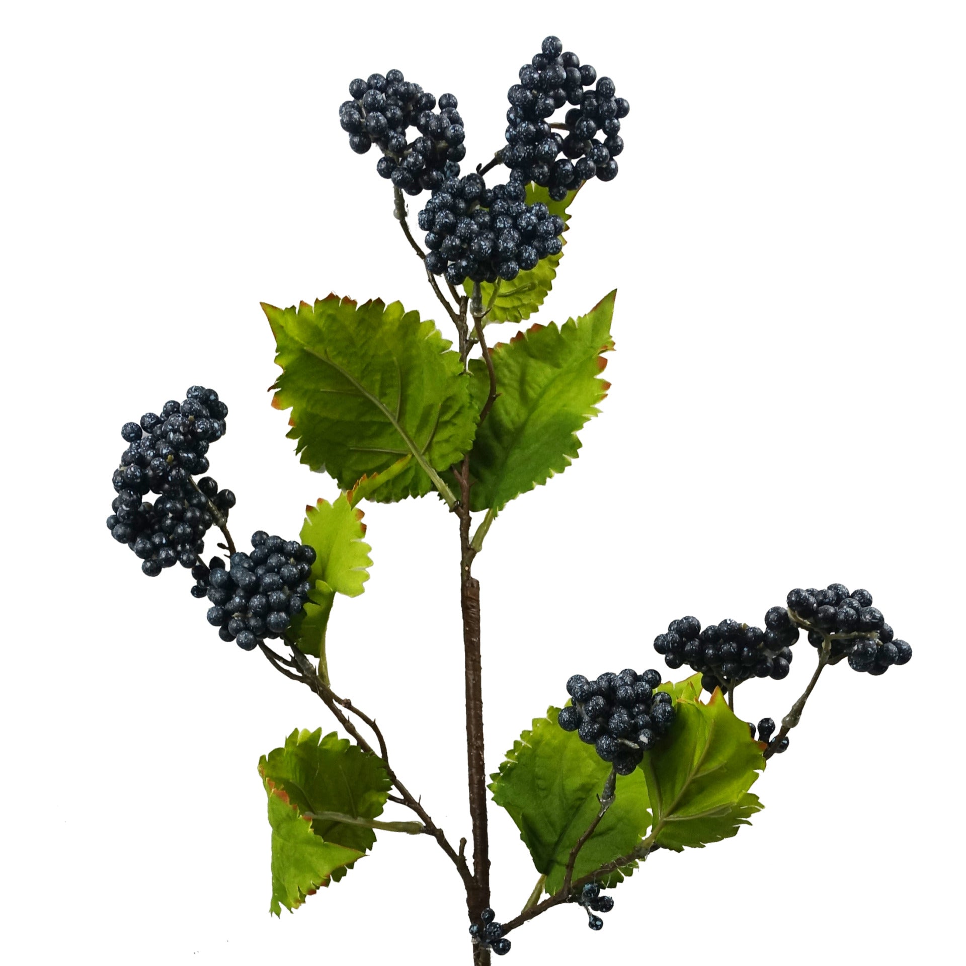 65cm Grape Leaf Foliage Spray with Berries Artificial
