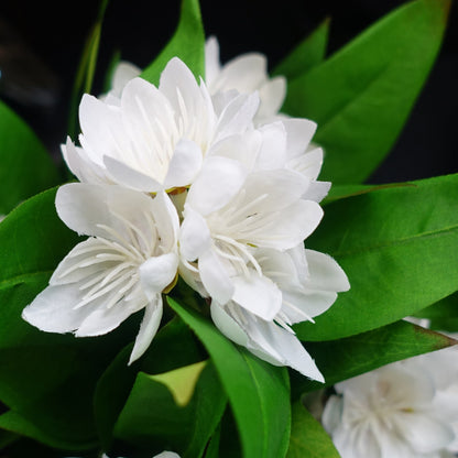 3x 18cm Artificial Freesia Plants Pink, White, Blue Flowering