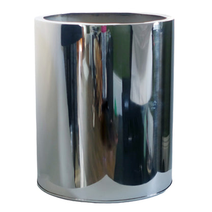 51cm XL Silver Metal Planter