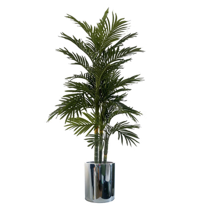 51cm XL Silver Metal Planter