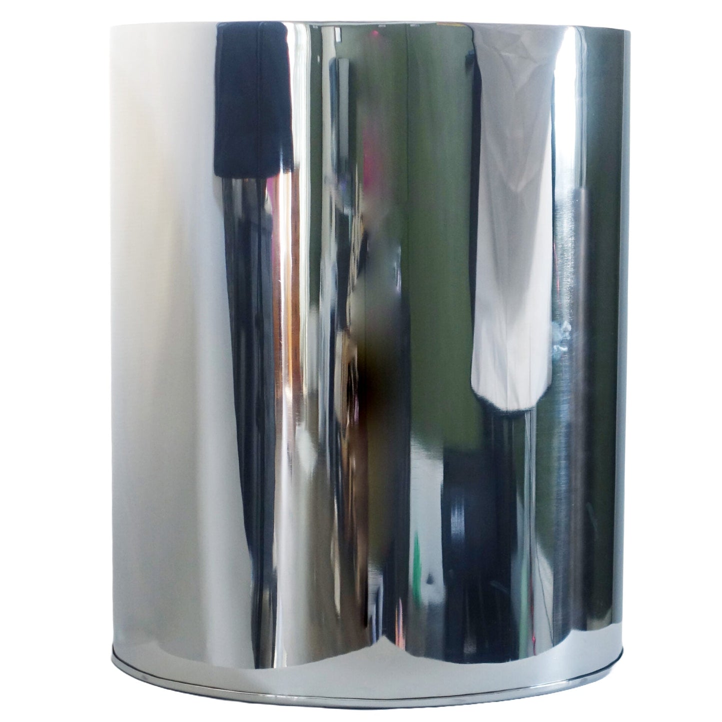 51cm XL Silver Metal Planter