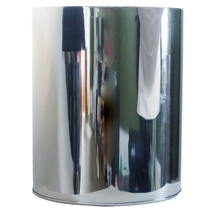 51cm XL Silver Metal Planter