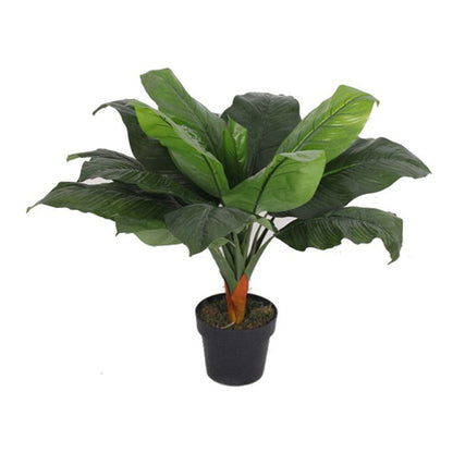 80cm Artificial Large Leaf Tropical Banana Plants - 80cm Banana