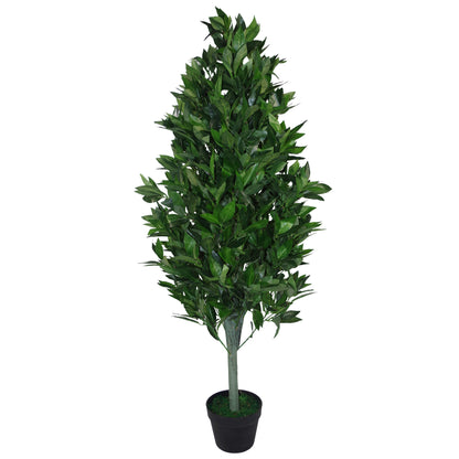 120cm (4ft) Artificial Topiary Bay Tree Pyramid Cone - Extra Large