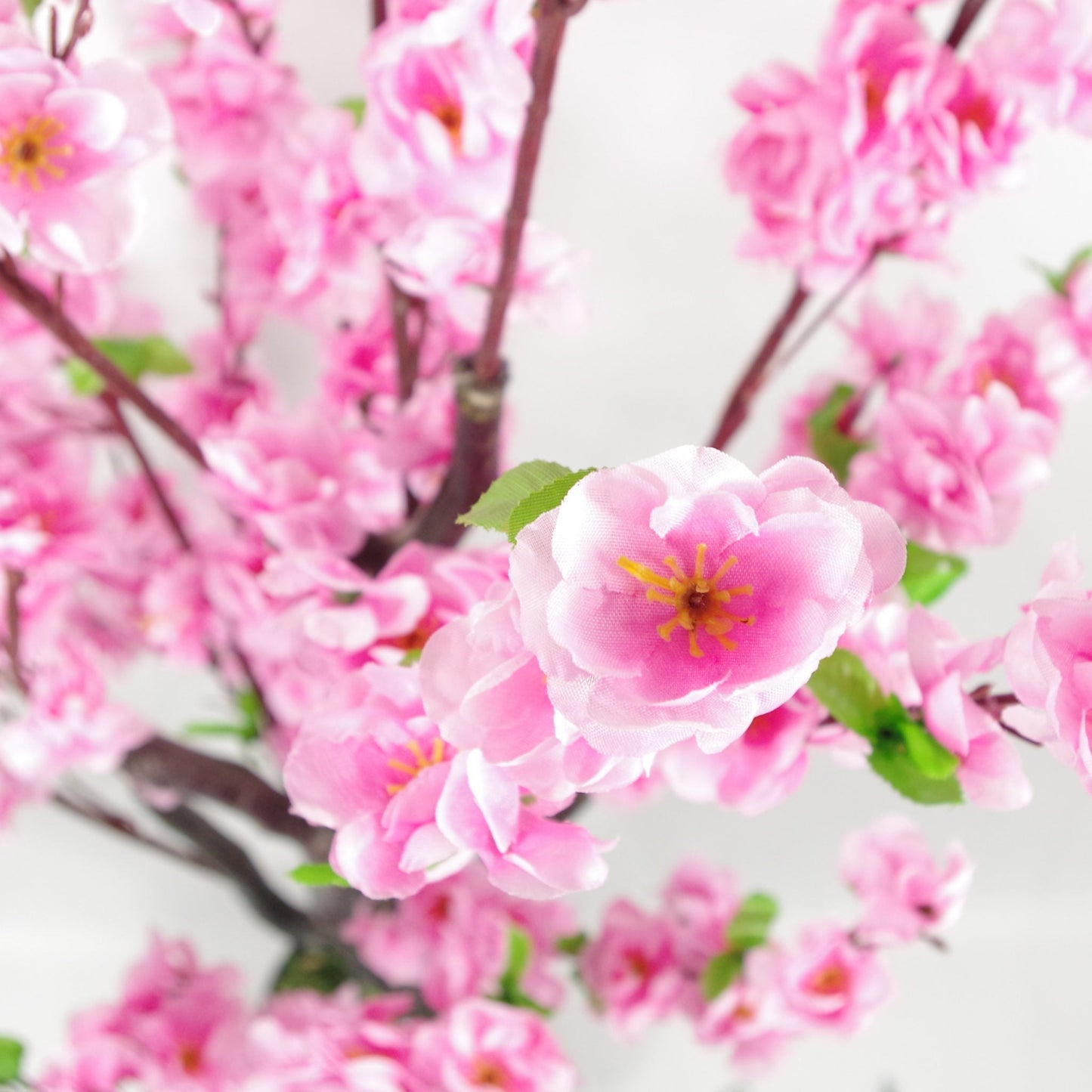 120cm Realistic Artificial Cherry Blossom Tree - Potted - Pink Silk Flowers