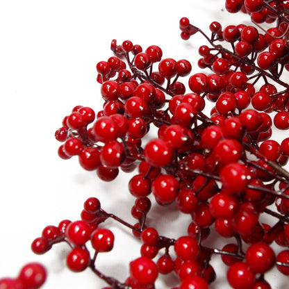60cm (24) Large Luxury Christmas Red Berry Floristry Wreath